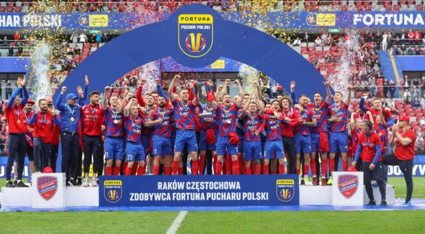 Raków Częstochowa wins the Fortuna Polish Cup!