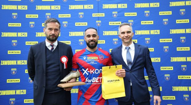 Ivan López as the best player of the Fortuna Polish Cup final