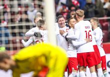 Ending the year with a victory. Poland defeated Latvia at PGE Narodowy
