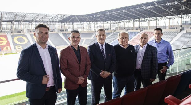 Cezary Kulesza odwiedził Zachodniopomorski Związek Piłki Nożnej