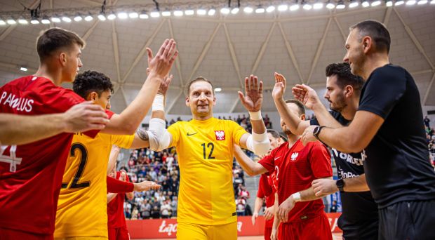 Remis futsalistów ze Słowenią. Pożegnanie Bartłomieja Nawrata