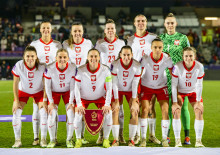 Polish national football players with a unique collection from Lancerto for UEFA Women's Euro 2025