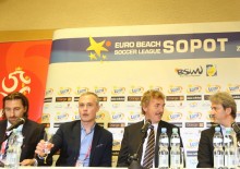 WIDEO: Konferencja prasowa przed Europejską Ligą Beach Soccera