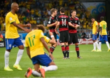 Brazil was served a cold Crypirinha, Germany in the final!