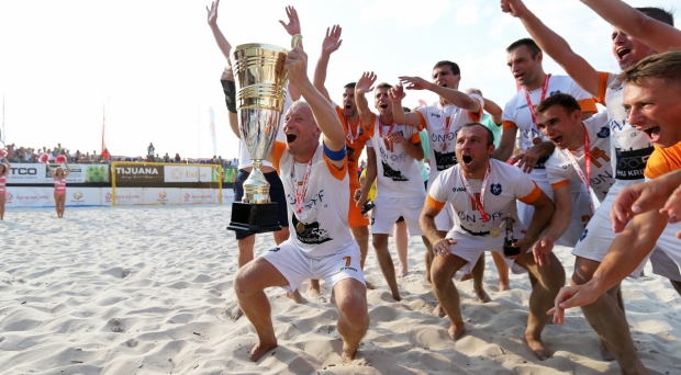 Gallery: KP Łódź with a 2014 beach soccer Polish Championship