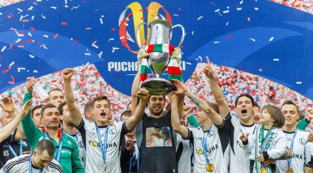 Legia with the Polish Cup!