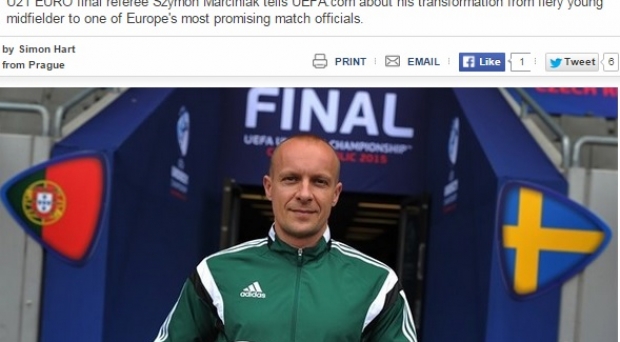 Szymon Marciniak po finale MME 2015 w Czechach: „Trudno było nas nie lubić”.