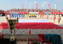 Wielkie piłkarskie emocje na plaży – Puchar Polski Beach Soccer Sopot 2015
