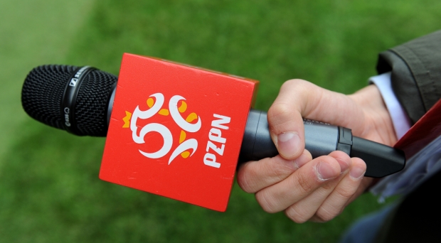 Strefa mixed zone po meczu z Białorusią