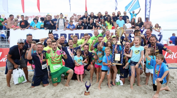 BSC Grembach Łódź mistrzem Polski Seniorów w piłce nożnej plażowej!