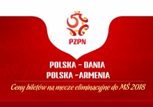 Harmonogram sprzedaży biletów na mecze reprezentacji Polski z Danią i Armenią
