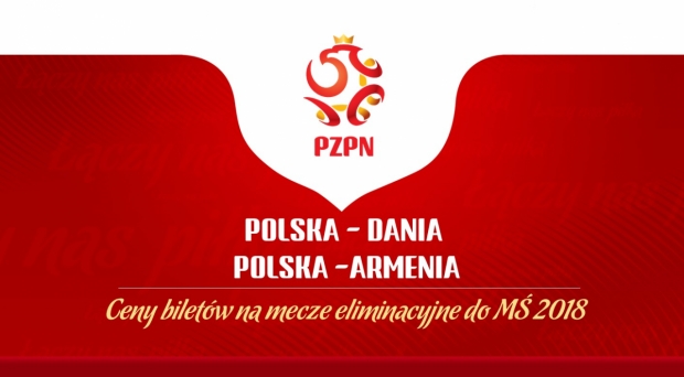 Harmonogram sprzedaży biletów na mecze reprezentacji Polski z Danią i Armenią