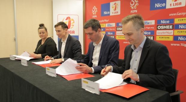 Fortuna zakłady bukmacherskie oraz OSHEE sponsorami Nice 1 Ligi
