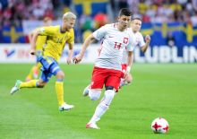 Polish National U21 Team draw against Sweden