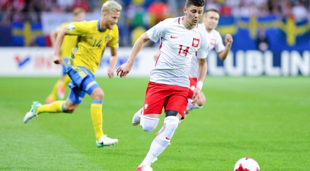 Polish National U21 Team draw against Sweden 