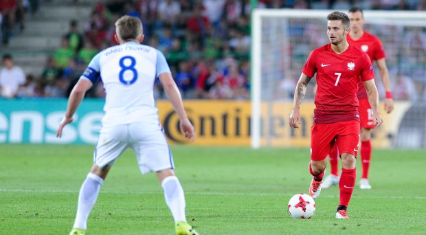 Polish National U21 Team lost with England