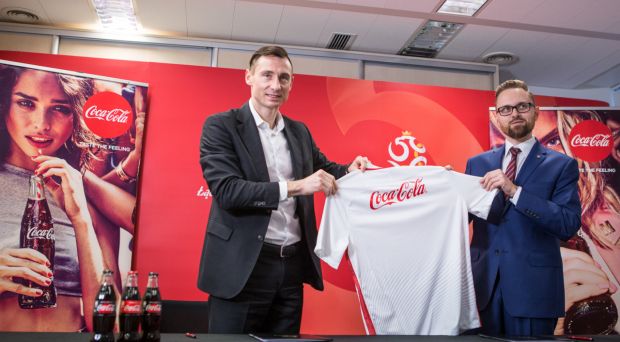 Coca-Cola Oficjalnym Sponsorem reprezentacji Polski od sierpnia 2018 roku