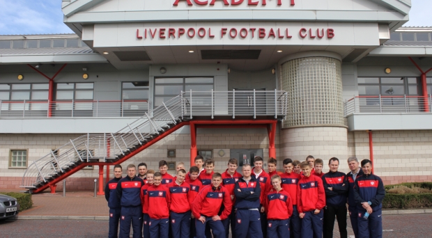 U-15s VISITED LIVERPOOL FC ACADEMY