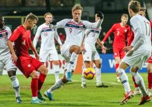 U-20: Biało-czerwoni zremisowali z Norwegią. Gol Kurminowskiego w ostatniej minucie