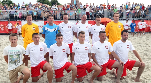 Kadra Polski w beach soccerze na 20. miejscu na świecie