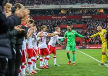 Łzy Łukasza Fabiańskiego i pewna wygrana Polski z San Marino