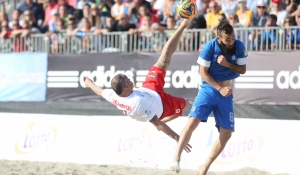 Euro Beach Soccer League in Sopot